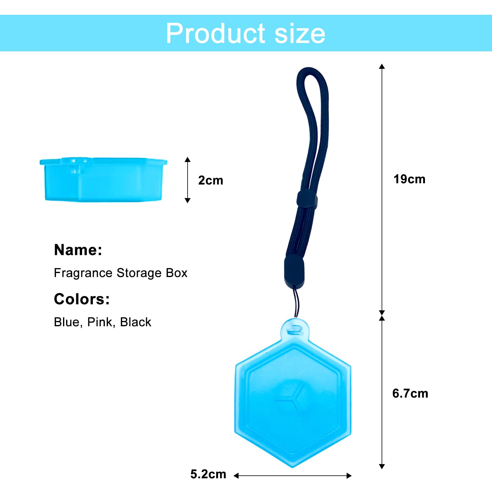 Boîte De Rangement Pour Capsules Parfumées – 3 Pièces, Sans BPA, Avec Crochet Portable - 6