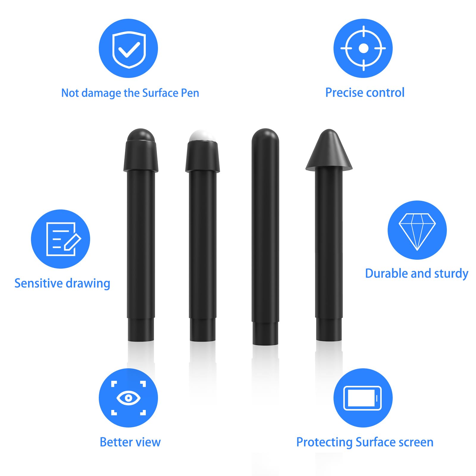 T*A様 Microsoft Surface Book + Penセット Surface 【送料無料】新品 Surfaceペン用ペン先キット Pen Tips