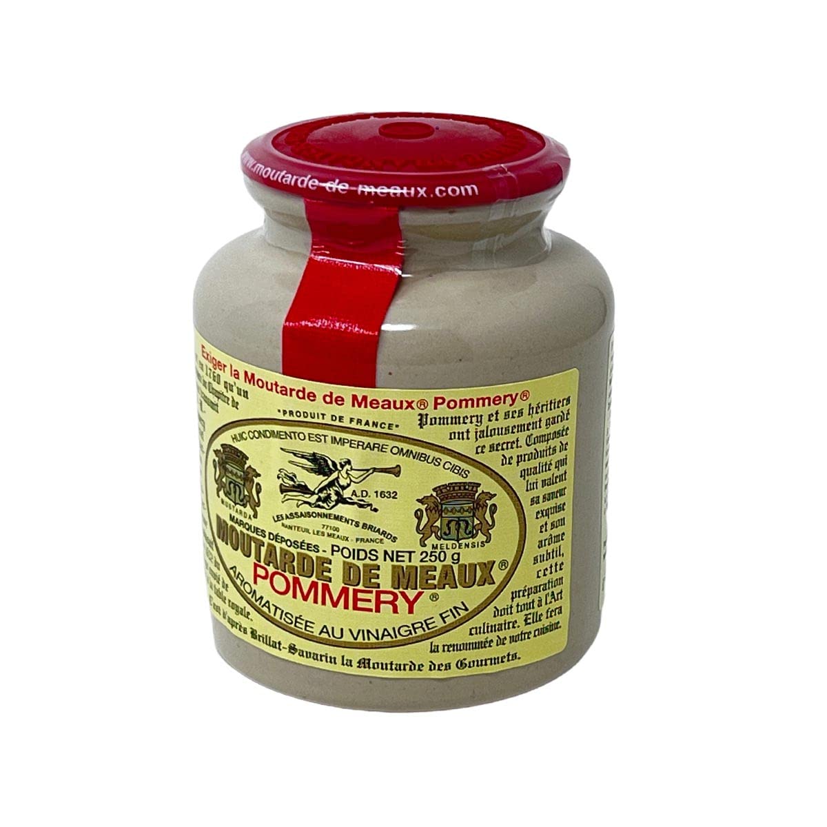 Meaux Mustard Stone Jar, 8.8-Ounce
