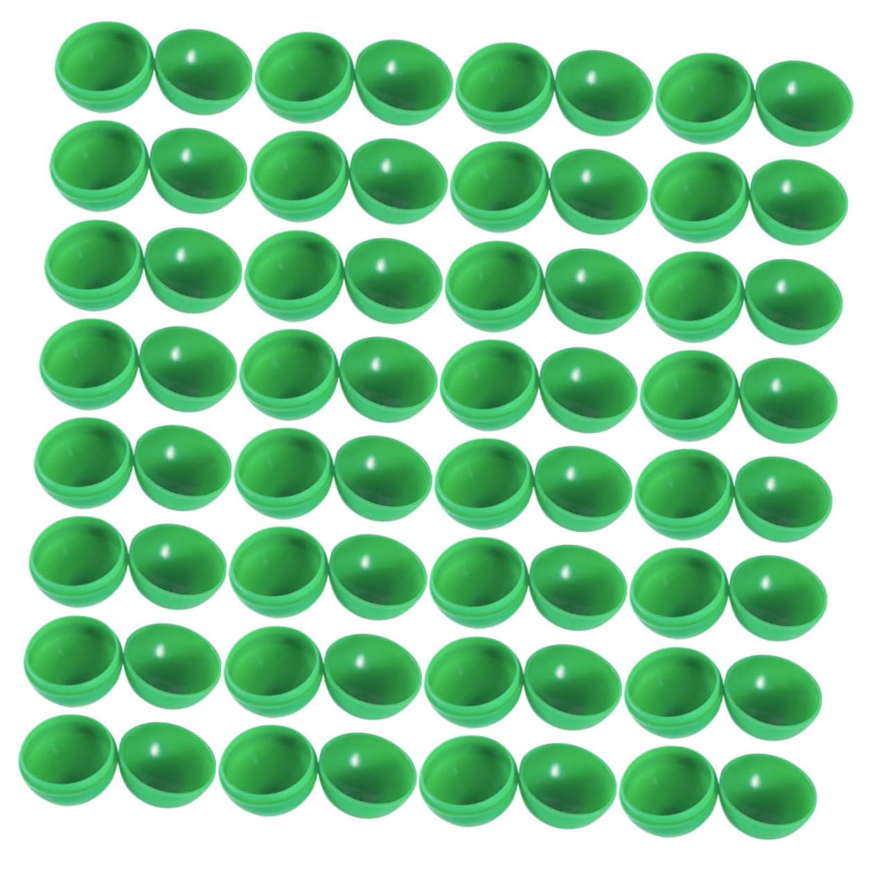 PRETYZOOM Balls for Party 50pcs Green Blue Balls Openable Design Perfect for Raffles Drawings Game Nights