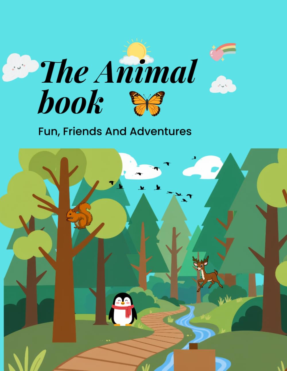 THE ANIMAL BOOK: Fun, Friends and Adventures