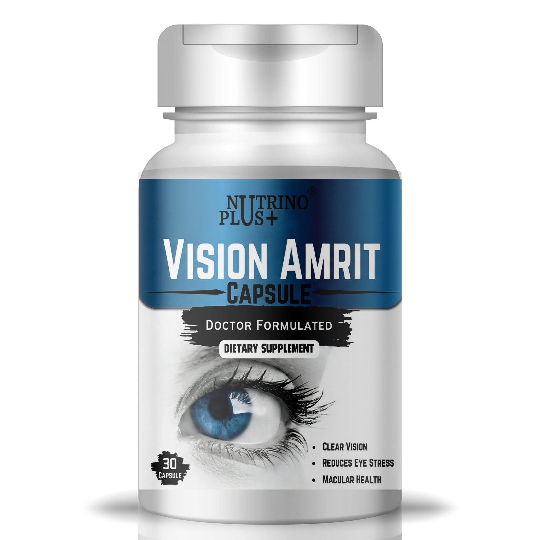 Vision Amrit Eye Health Capsules | Lutein Zeaxanthin with Vitamin A, C, E | Helps Support Vision, Screen Protection & Eye Wellness | 30 Count-image-27