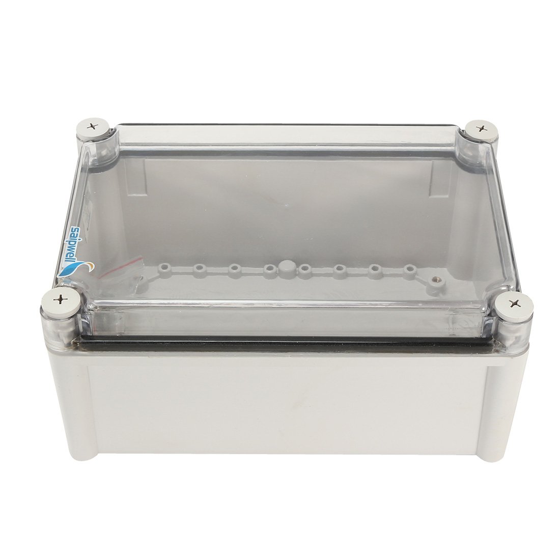 uxcell 11"x7.5"x5.1"(280mmx190mmx130mm) ABS Junction Box Universal Project Enclosure w PC Transparent Cover 1