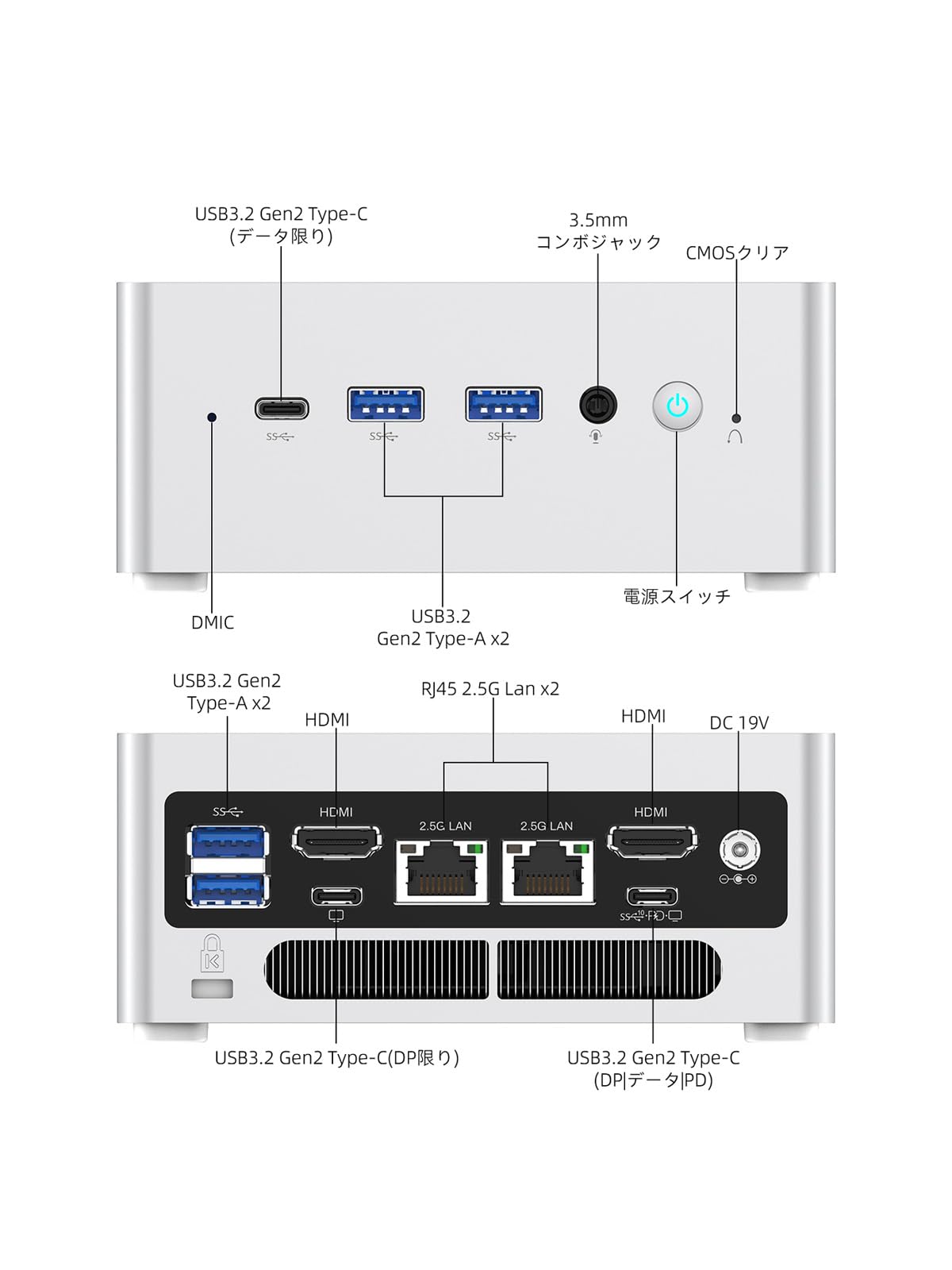 Amazon.co.jp: MINISFORUM Venus Series NAB6LiteミニPC