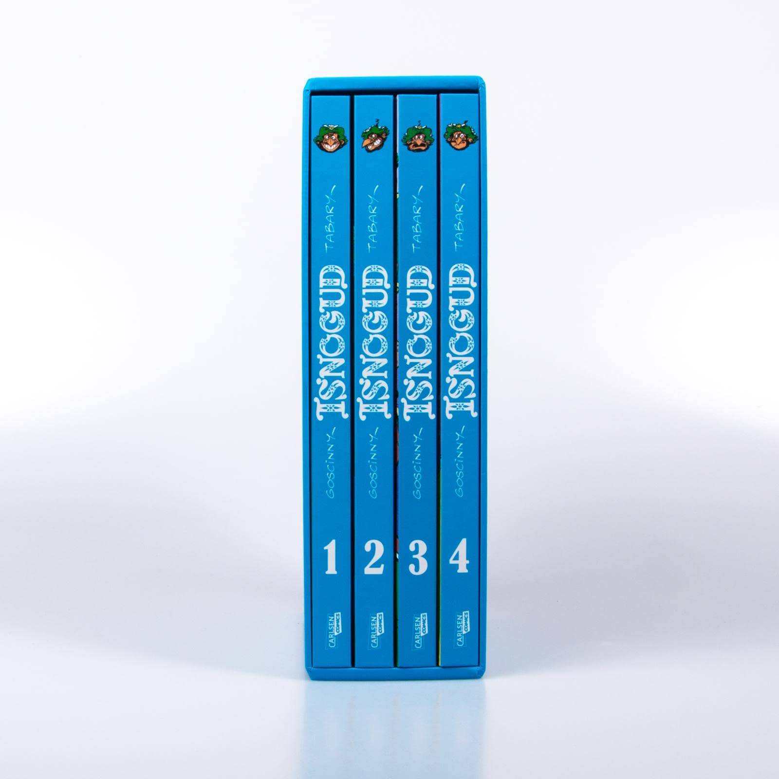 Isnogud Collection: Die Goscinny-Jahre - Hardcover-Schuber: Asterix-Autor René Goscinnys beste Comics in vier edlen Sammelbänden