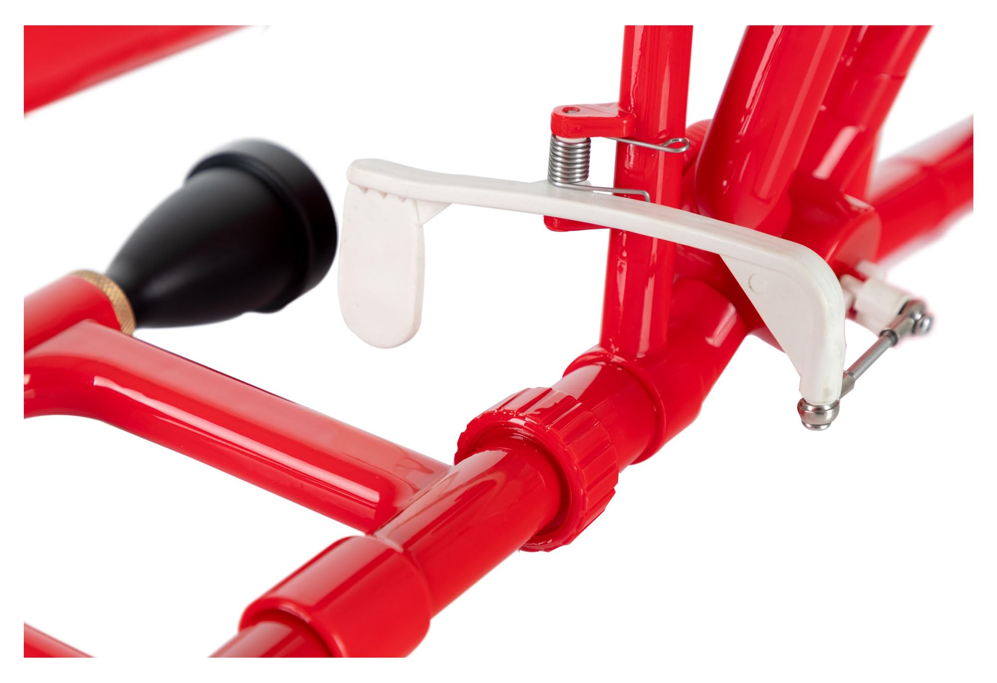 Classic Cantabile MardiBrass Trombone Quart en ABS - Accord Bb/F - Coulisse en fibre de verre - 850g léger - Perce : 13,9 mm - avec embouchure et housse - rouge