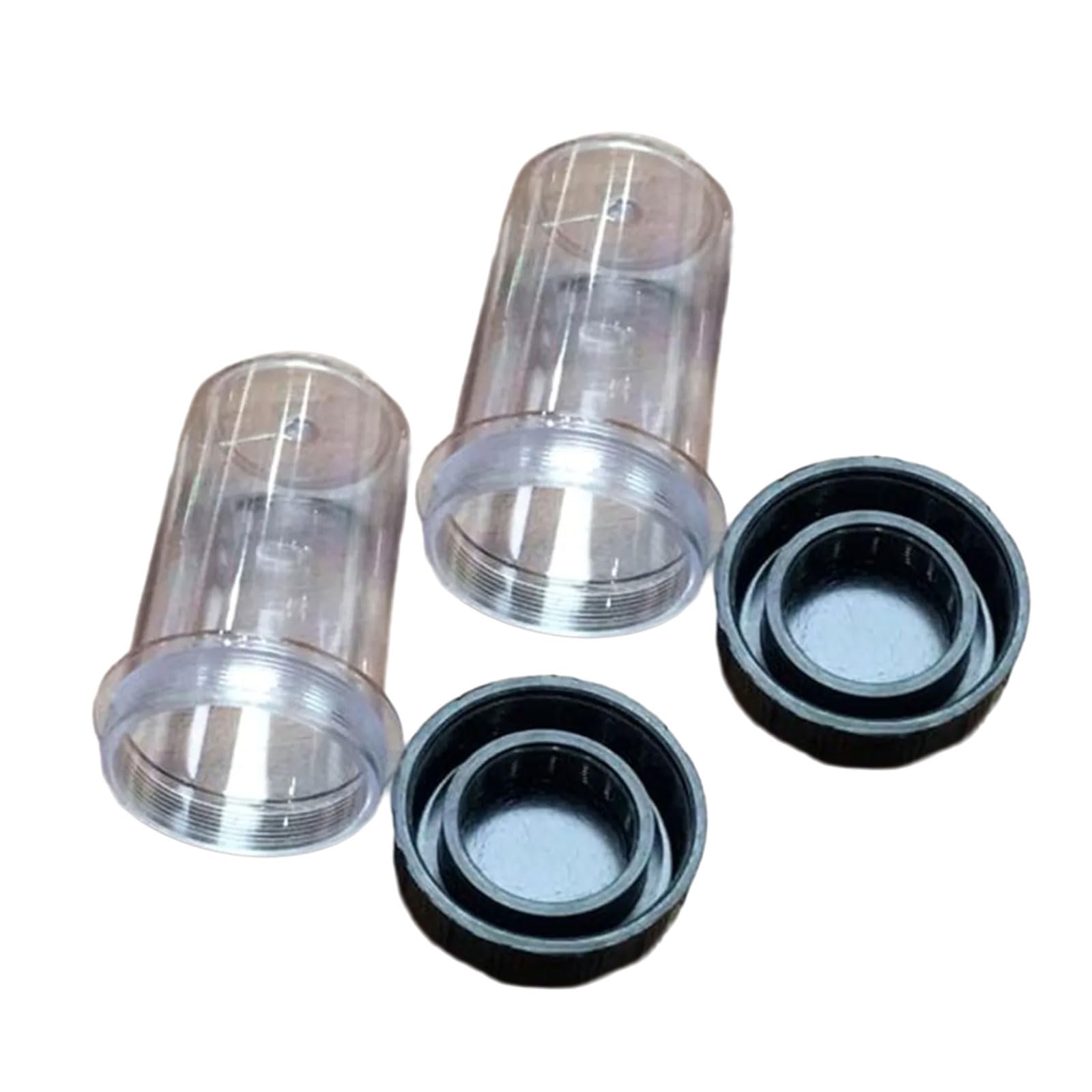 Maxtonser Lab Microscope Accessories Objective Protective Case Container Biological Microscope Objective Lens Storage Box