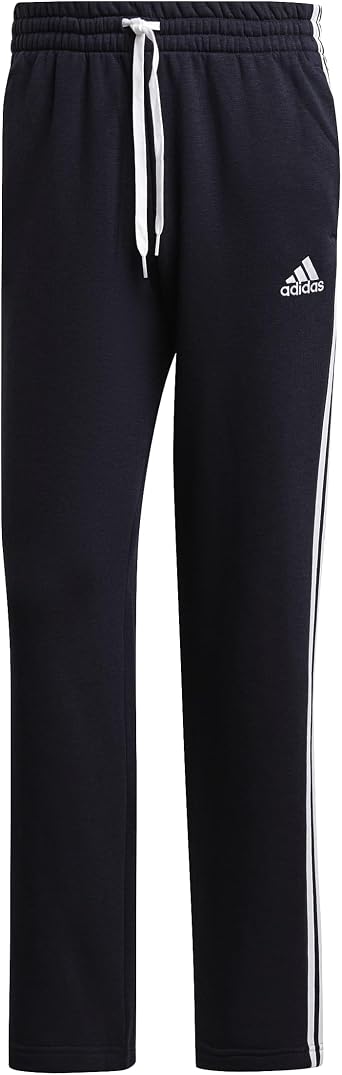 adidas Mens Essentials 3-Stripes Regular Tricot Pants