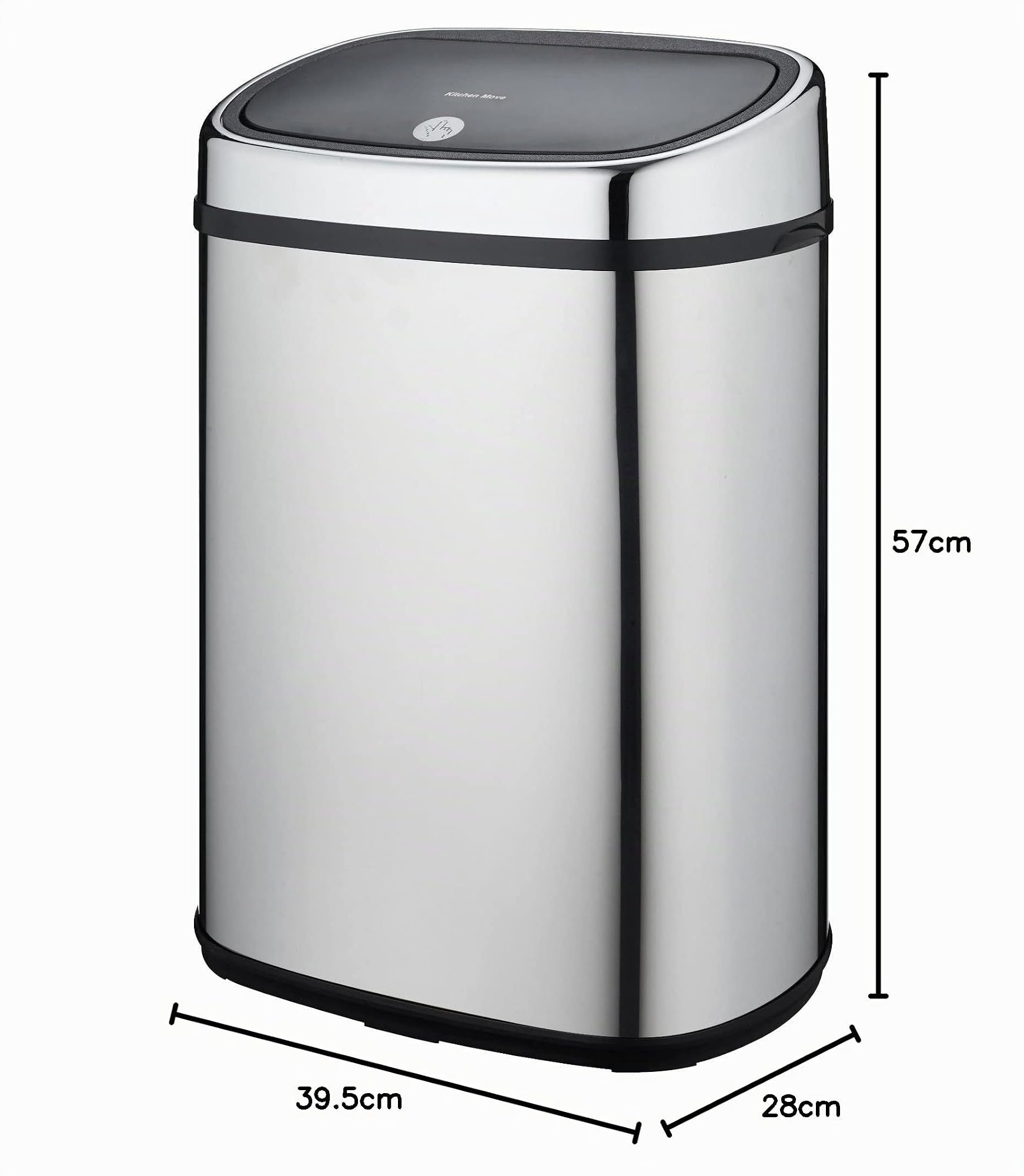 Kitchen Move Cubo de basura de cocina push 50L CITY