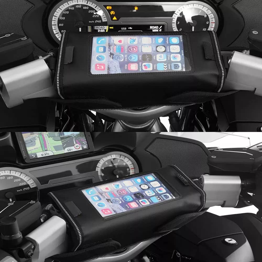 Moto Manubrio Impermeabile Borsa Da Viaggio Per R1250RT, R1200RT, K1600GT, R1100R - Borsa Impermeabile Multifunzione di Alta Qualità