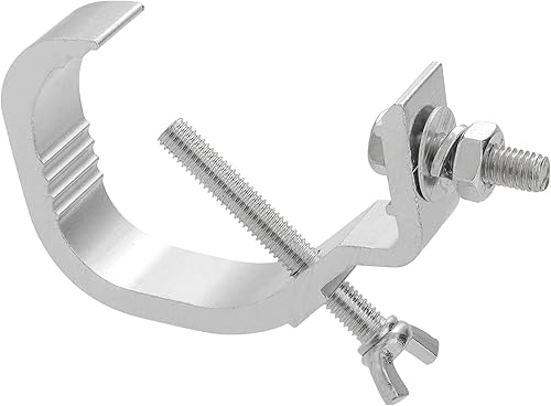 Miniatura 4 de Paquete de 10 ganchos de abrazadera de luz de escenario, abrazadera en C de armadura de aleación de aluminio, abrazadera de armadura de luz de