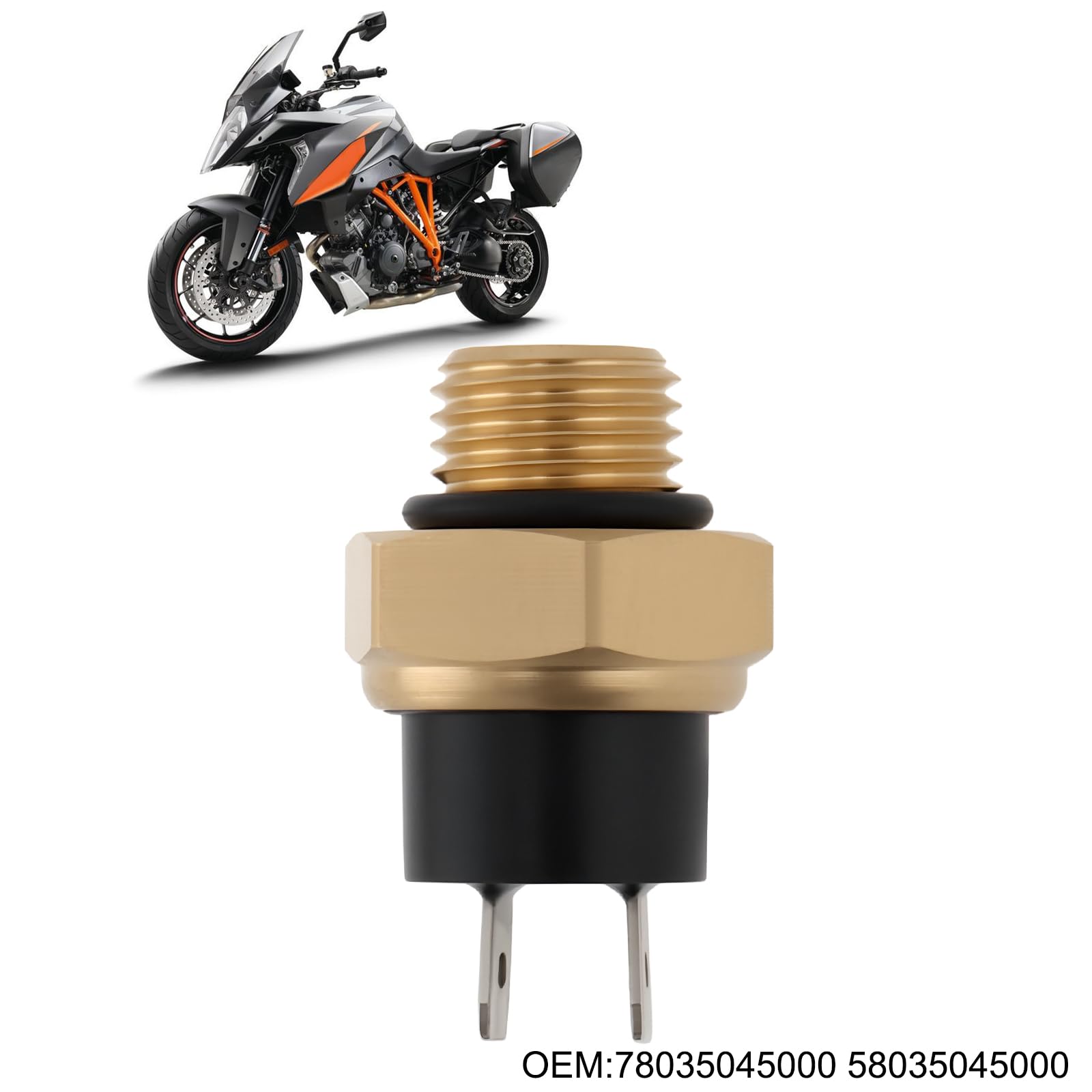 Sensore termointerruttore M14 x 1,5 mm 85 ℃ compatibile con KTM 78035045000 58035045000