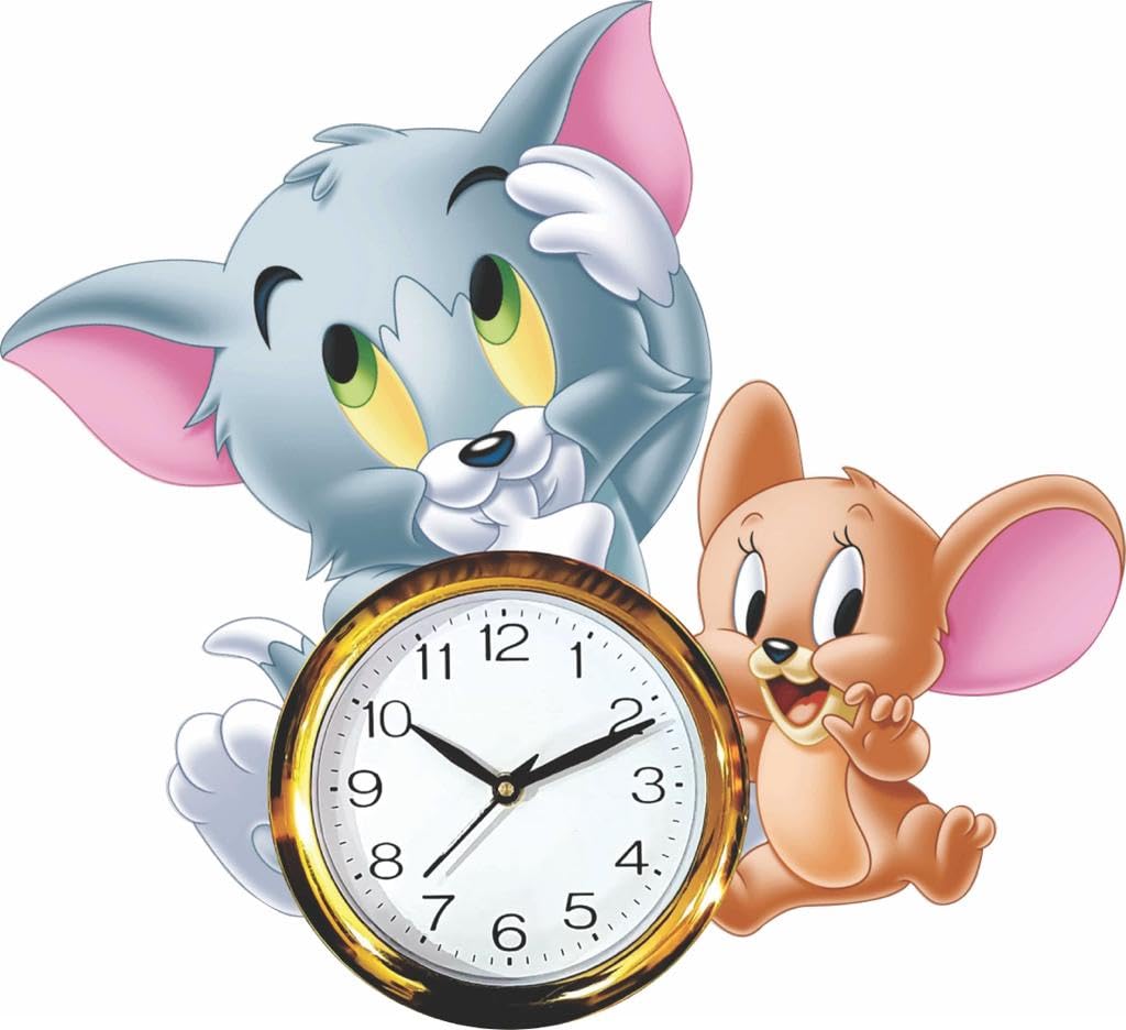 AV Creation Present Analog Wall Clock with Glass for Living Room || Badroom || Shop || Office || Home Décor || Design-108