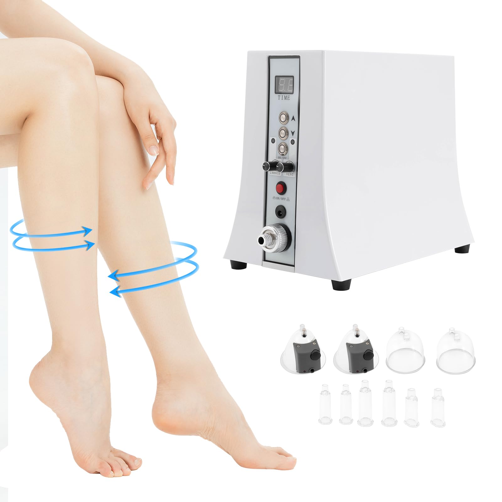 Macchina Di Aumento Del Torace Con Schermo A Led, Sollevamento Del Natiche, Macchina Di Aumento Del Torace Sotto Vuoto Per Le Donne, 32 Tazze, Funzione Timer, Per Saloni Bellezza