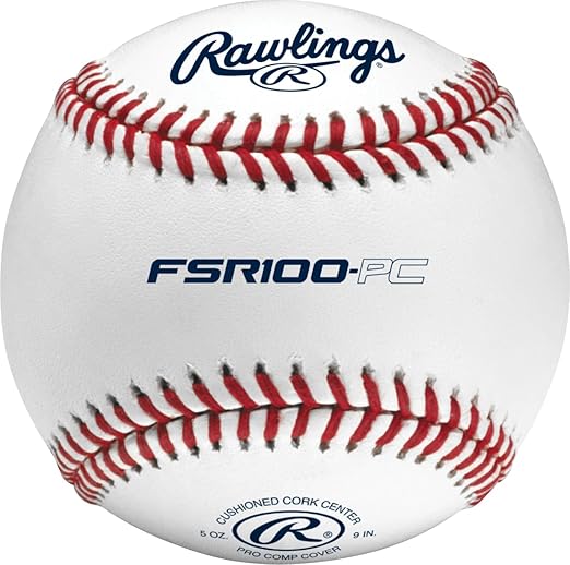 Rawlings | Pro Comp Practice Baseballs | Collegiate / High School / Travel | Flat & Raised Seam Options | 12 Count