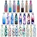 Lalafancy Bouteille d'eau en Acier Inoxydable sans BPA Réutilisable Thermos Double Paroi Isolée Sous Vide Gourde Isothermes - Froid 24h ou Chaud 12h - 350ml / 500ml /750ml