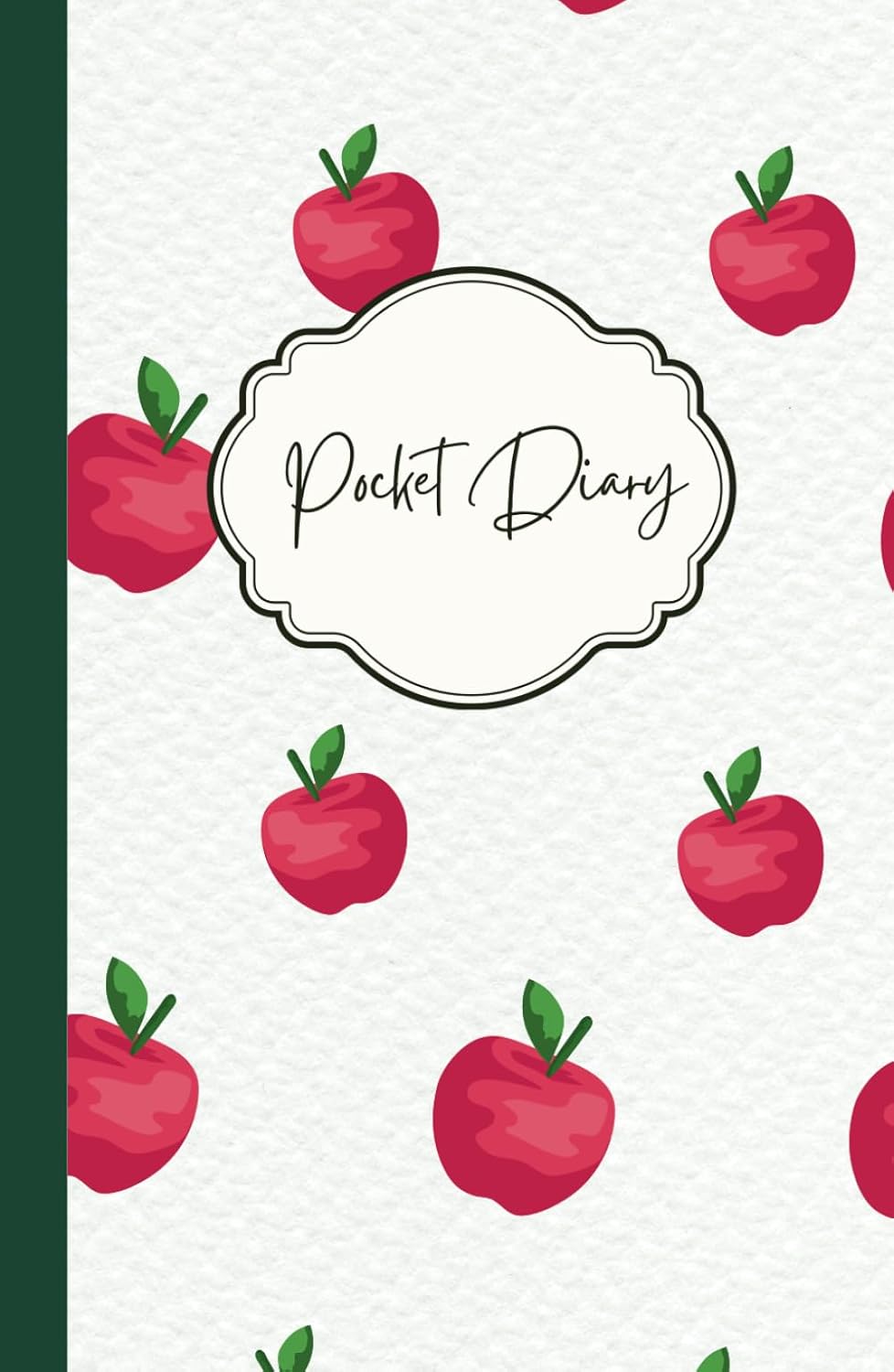 Pocket Diary | Undated | 5.5 x 8.5” | 100 Pages | Wide Ruled | Hardcover: This Apple Design Notebook Contains Calendars for 2024 & 2025. It can be easily carried in a bag.