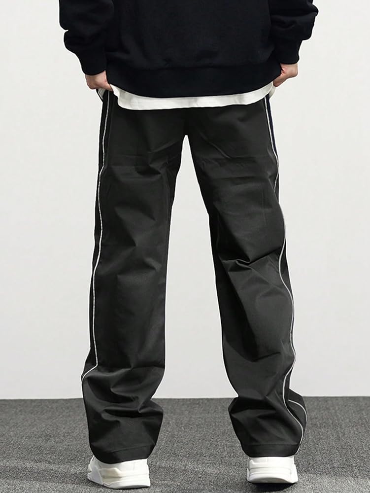 Verdusa Men's Track Pants Straight Leg Acitve Streetwear
