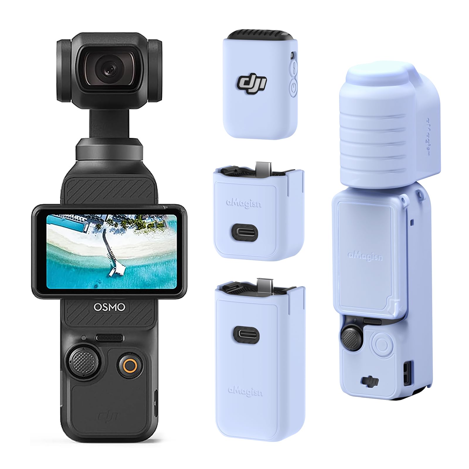 Amazon.com : Silicone Protective Case Cover for DJI Osmo Pocket 3