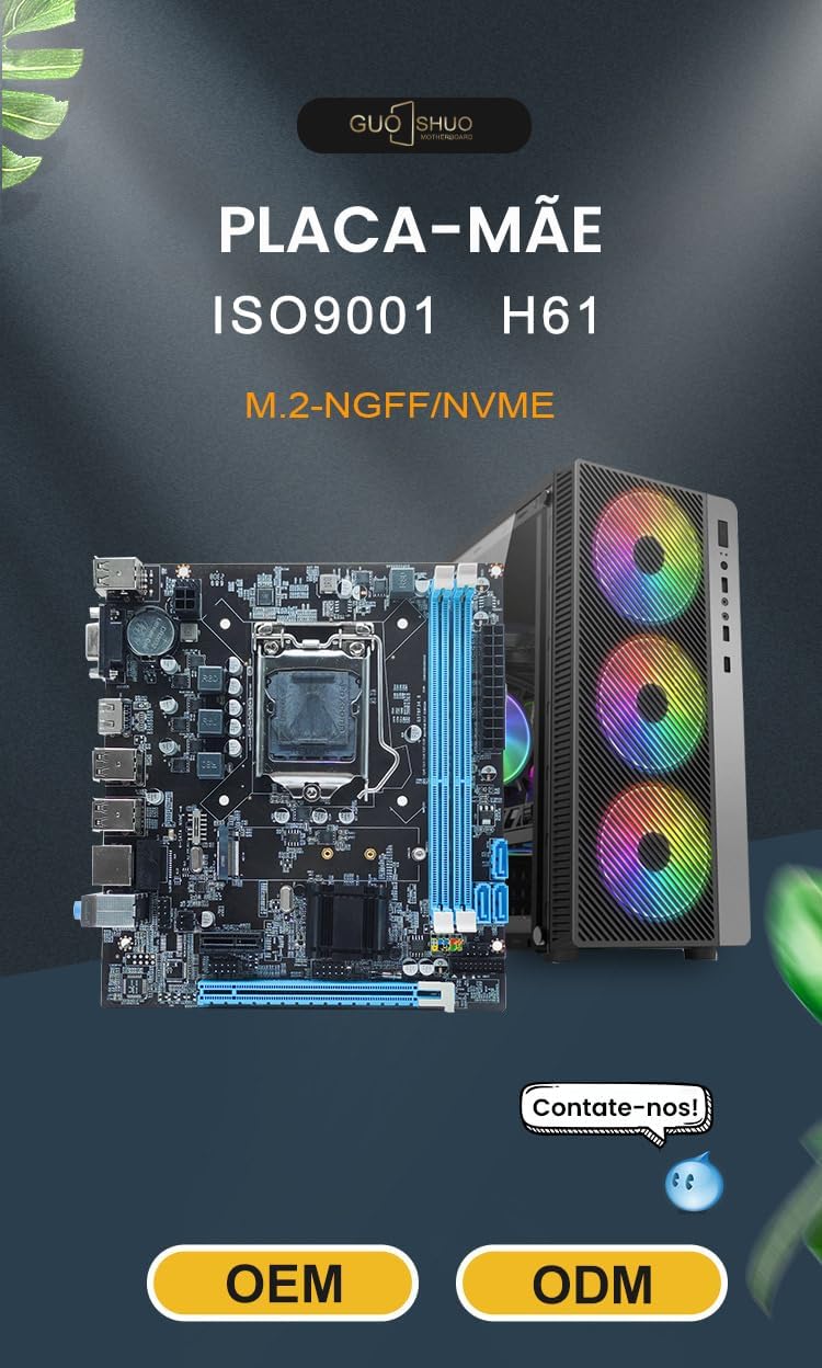 Placa Mãe Intel H61: Review após 30 dias para I3/I5/I7