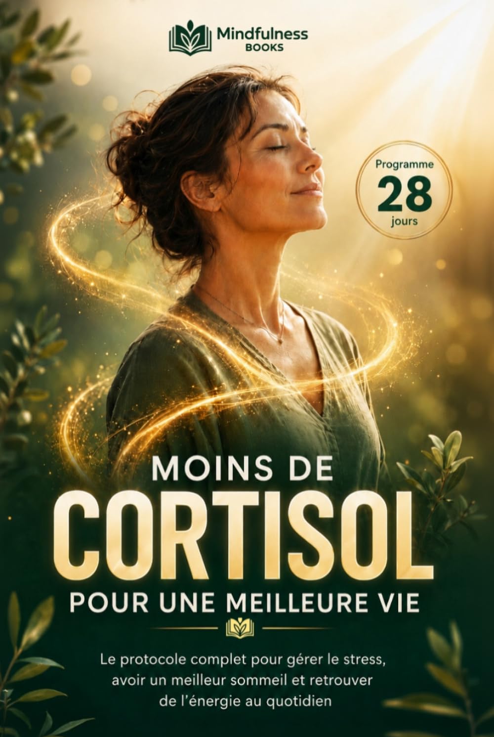 Moins de cortisol pour une meilleure vie: Le protocole complet pour gérer le stress, avoir un meilleur sommeil et retrouver de l’énergie au quotidien