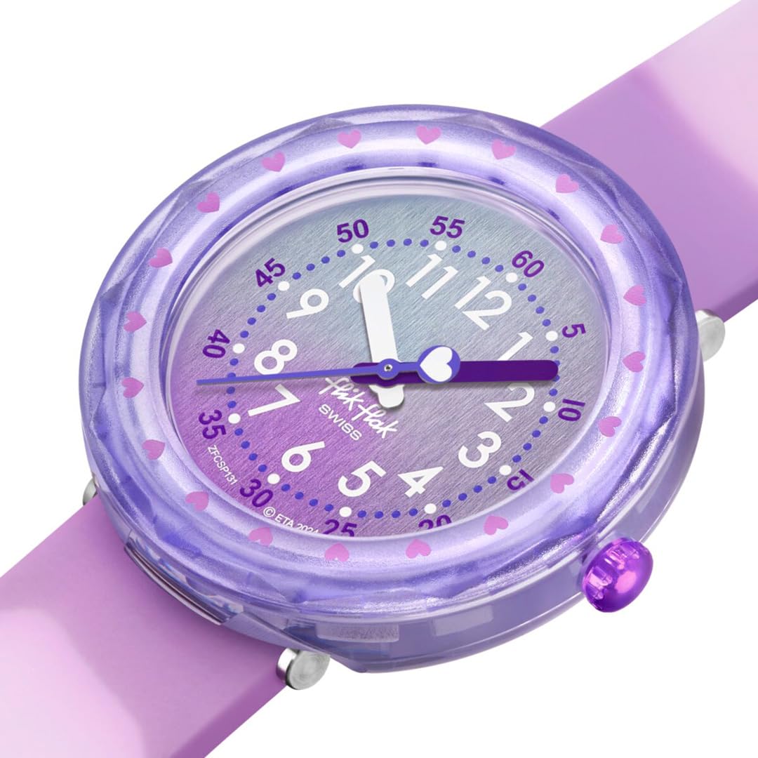 Swatch FCSP131 Flick Flake Orologio FUZE in viola Girls viola