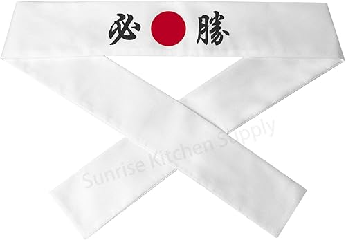 Miniatura 6 de Sunrise Kitchen Supply Ichiban - Diadema con lazo en color negro para deportes ejercicio cocina