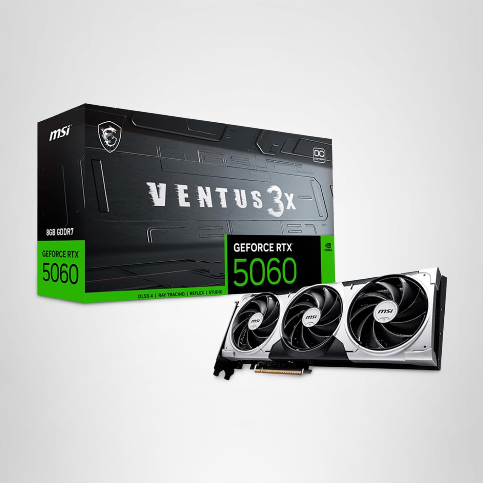 Amazon.com: msi Gaming RTX 5060 8G Ventus 3X OC Graphics Card (8GB