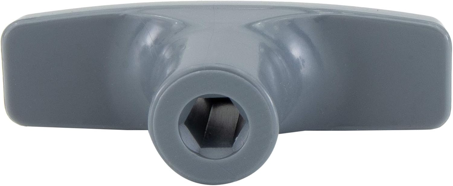 RecPro RV Waste Valve Handle, Gray, Replacement Extension Rod, Single