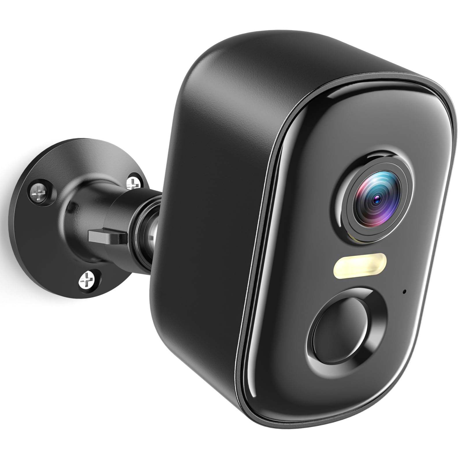 Security Cameras Wireless Outdoor, Battery Powered WiFi Cameras for Home Security with AI Human Detection, 2K Color Night Vision, 2-Way Talk, Auto Siren Alarm, IP66 Waterproof, Cloud/SD Storage