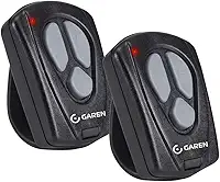 Kit 2 Controle Remoto Garen Tx New 433 Mhz Portão Eletrônico