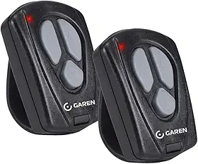 Kit 2 Controle Remoto Garen Tx New 433 Mhz Portão Eletrônico