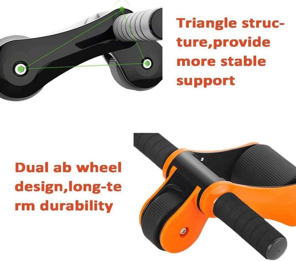 Abdominal Muscle Wheel,Resistance Bands Set, Wheel,Ab Workout Roller Wheel for Abdominal Exercise