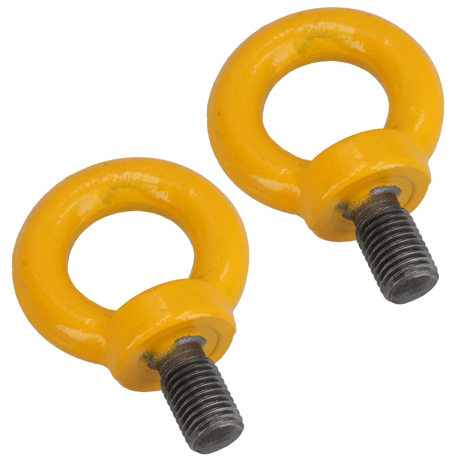 6mm Lifting Eyes Eyebolt Ring High Tensile 13mm Length 0.4 Ton Capacity 2pc