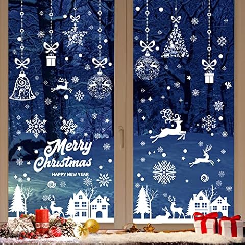 Autocollants de Noël HOOWA 192 pièces Cover