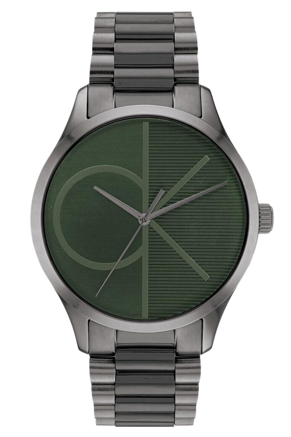 Iconic Analog Green Dial Unisex's Watch-25200164