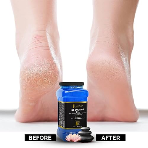 Miniatura 7 de FOOT SPA - Gel refrescante de masaje para tratamiento de pedicura con mentol, alcanfor, menta y aceite de eucalipto, terapia de gel de enfriamiento