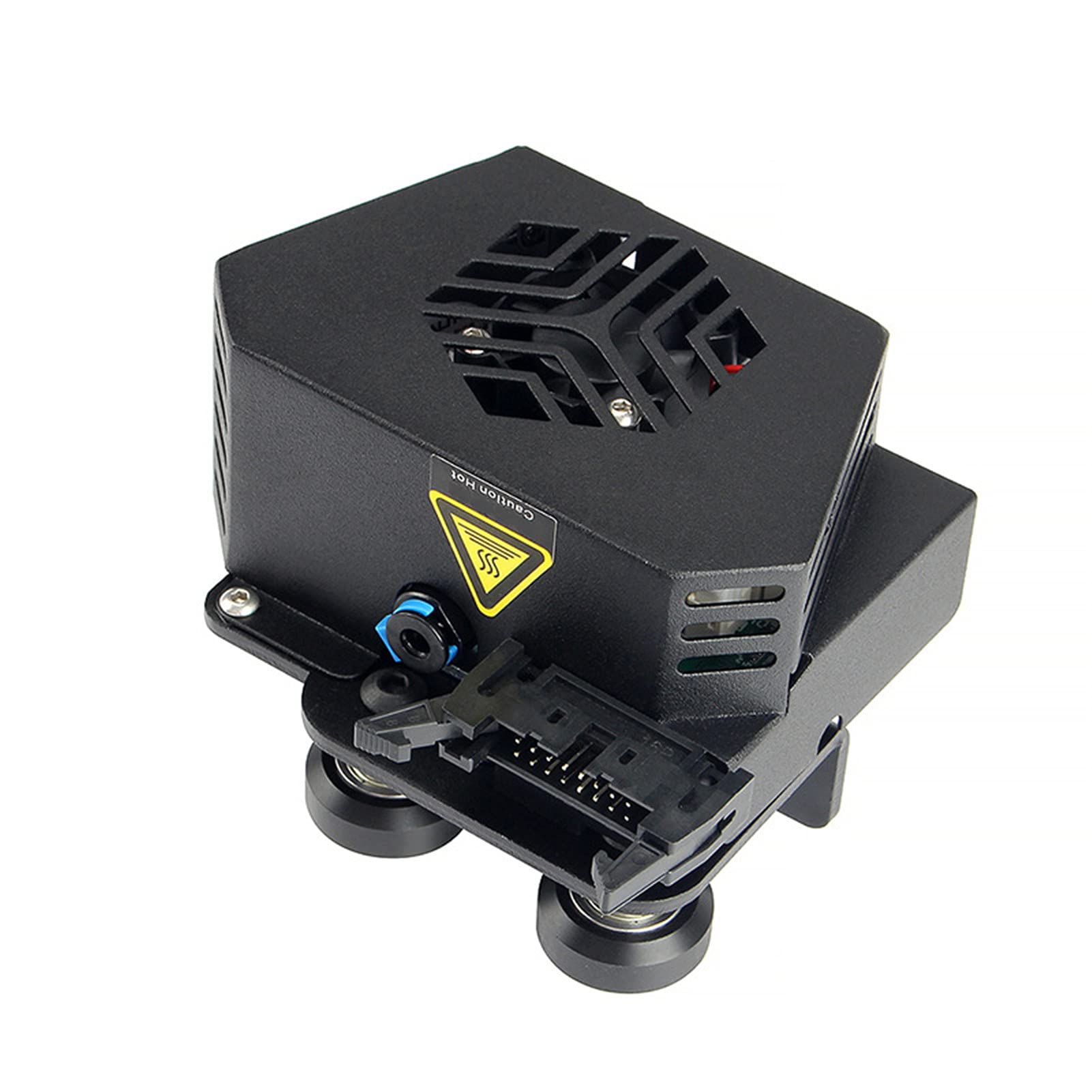 Druckerteile Zusammengebautes Full Extruded Hotend Kit für CR-6 SE Drucker Extruder Düsenkit Starre 3D Drucker Düsenzubehör Ersatzteile (Farbe : Schwarz) (Color : Black)