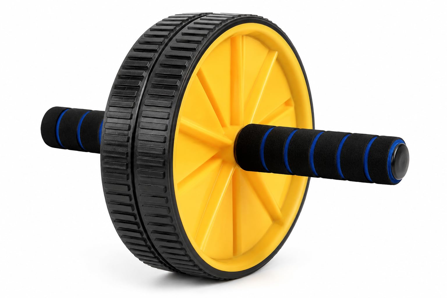 Ab Wheel Roller Heavy Steel Rod Core Home Workout Equipment 6MM Knee Mat | Core Workout & Abdominal Strength Training,Dual Wheel for Better Stability-picture-26