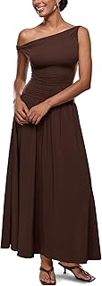 Women's Off The Shoulder Maxi Dresses Versatile Elegant Formal Wedding G...
