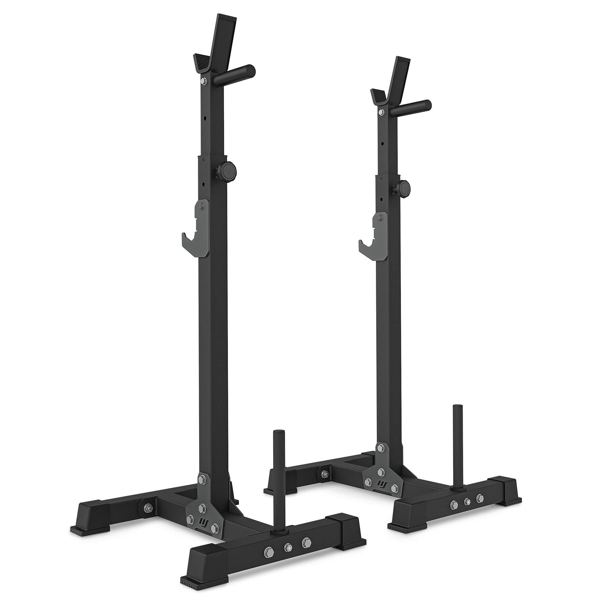 Marbo Sport, Hantelständer, Langhantelständer, Hantelablage Barbell Rack, Trainingsgerät Home Gym, Muskeltraining Squat Racks, Armtrainer Fitnessgeräte, Semi Pro MS-S108