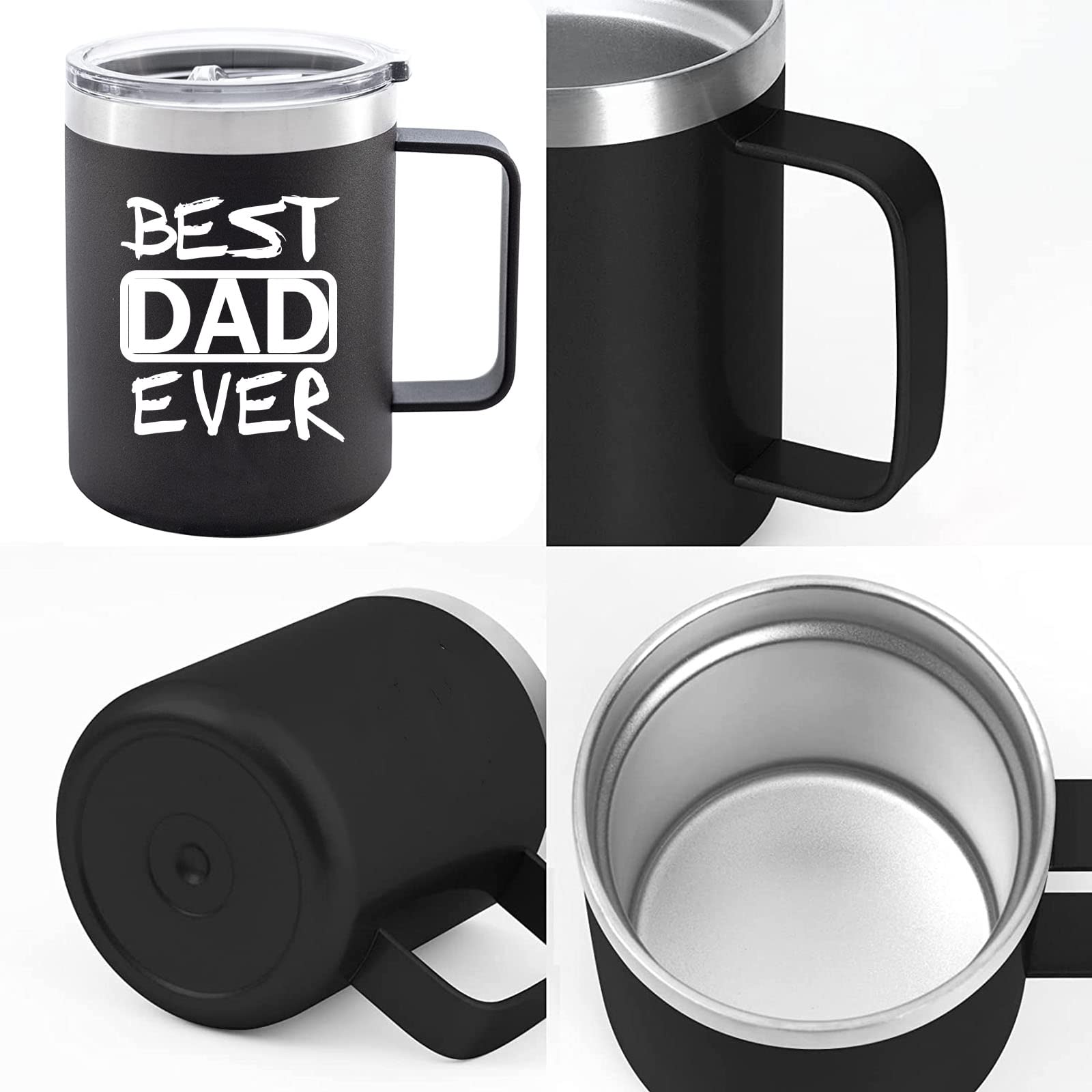 Aletege Gifts For Dad Best Dad Ever Stainless Steel Insulated