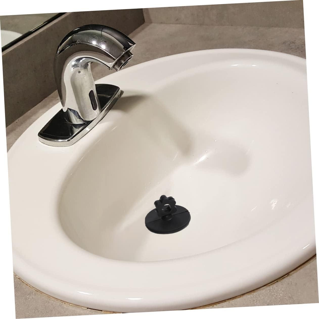 Tapón de filtro de baño, 2 piezas Tapón de bañera Tapón de bañera Drenaje de bañera Tapón de drenaje de fregadero de bañera Tapón de bañera Tapón de drenaje de bañera Tubo de drenaje de fregadero Cubi