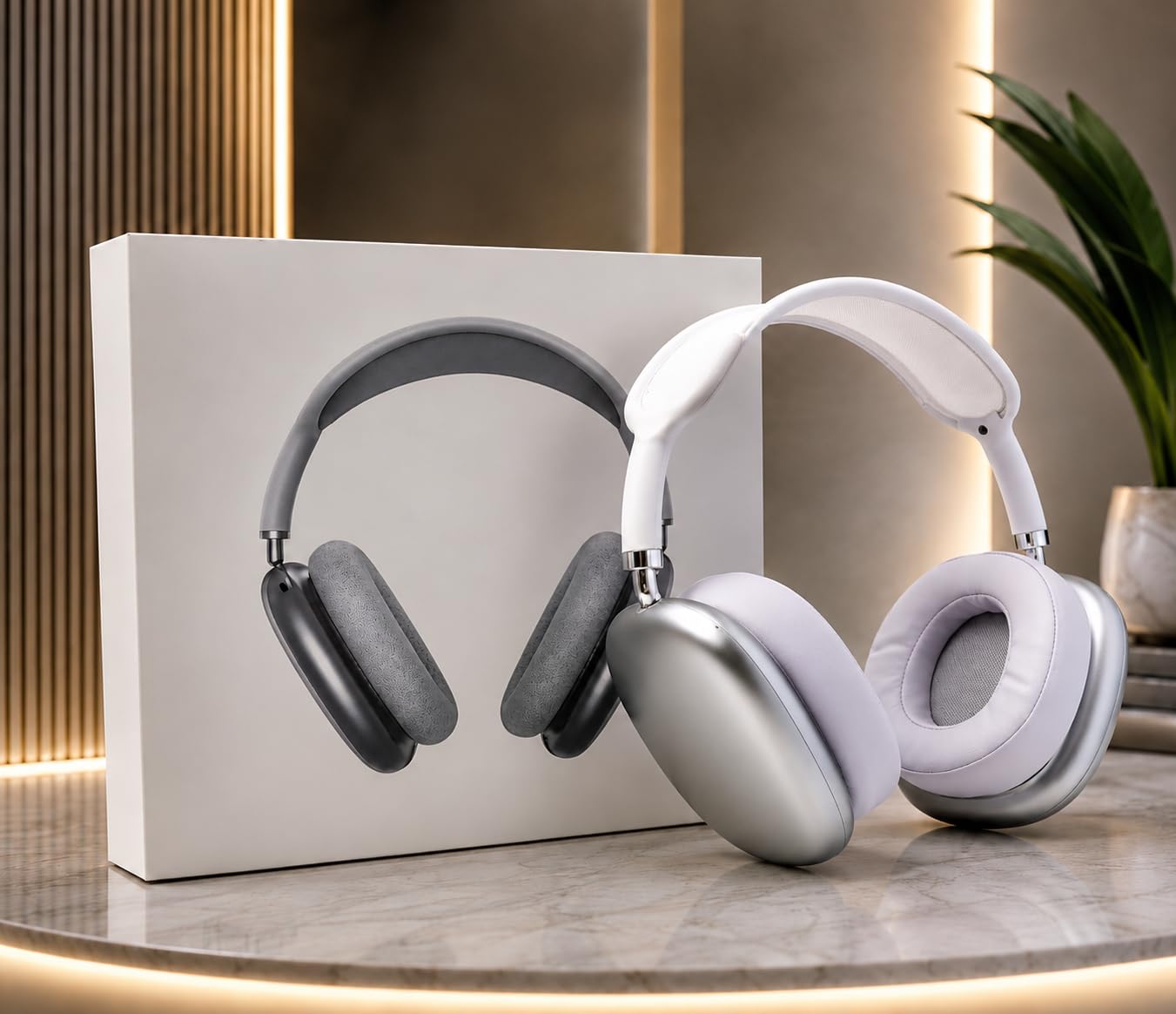 cubrix p9 wireless headphone, bluetooth over ear headset with hi-fi stereo sound, 40mm drivers, deep bass audio, foldable design, built-in mic, multi colour wireless headphones