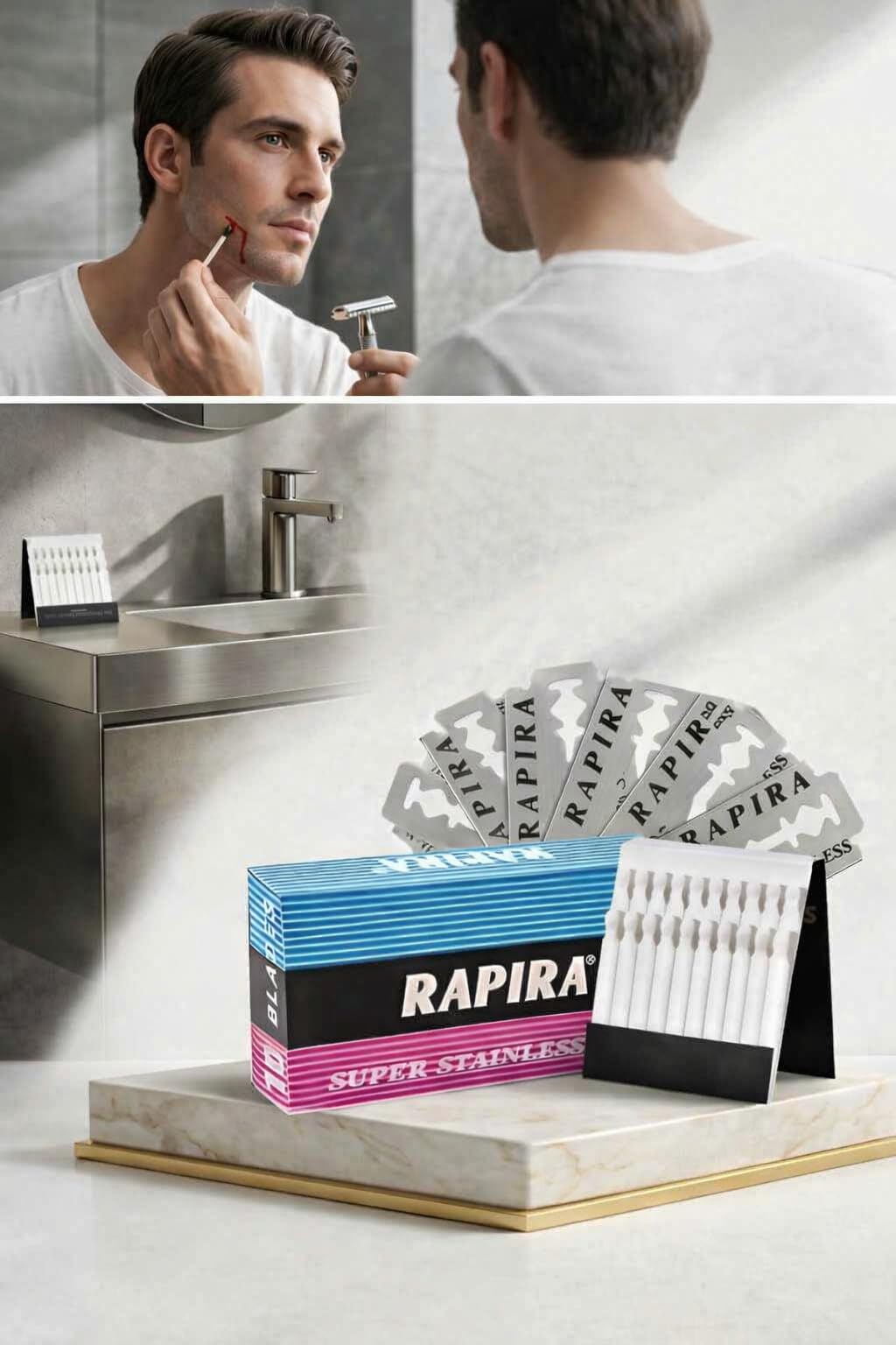 Transformacion Rapira Platinum 10 Adet Tıraş Jileti Kantaşı Seti, 2536330