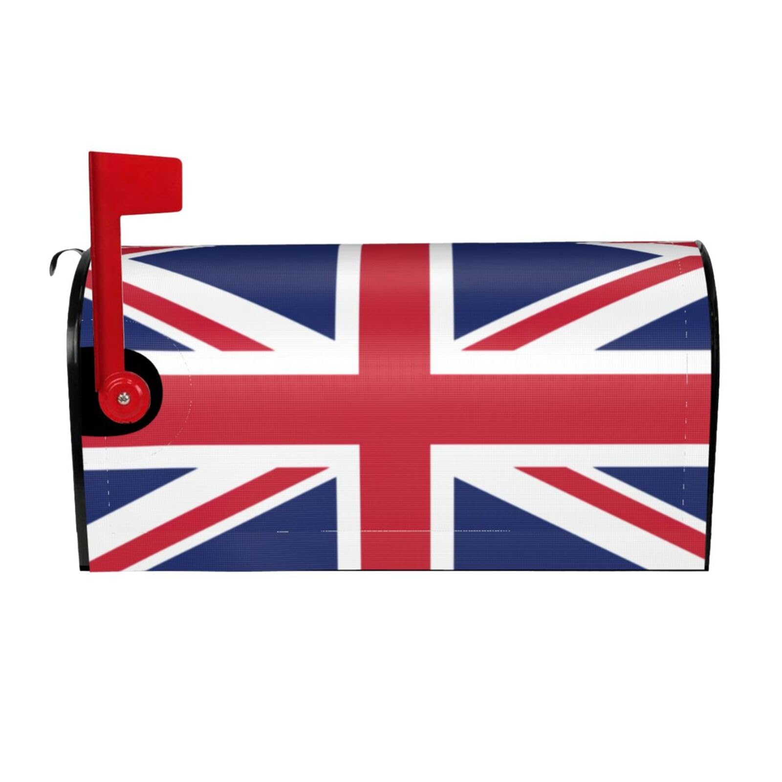 Waterproof Mailbox Cover with Magnets British Flag Print Post Letter Box Cover Mailbox Wraps 21x18 in