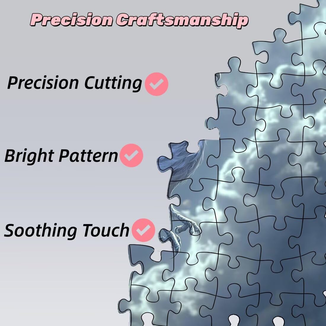 Puzzle dla dorosłych 5000, puzzle ze zwierzętami, 5000 elementów dla dorosłych, niemożliwe drewniane puzzle dla całości, klasyczna, wymagająca gra logiczna do dekompresji, prezenty dla kobiet -2121