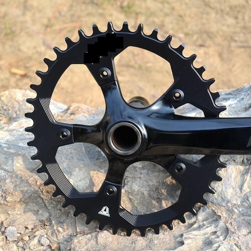 Osłona łańcucha rowerowego, tarcza 110BCD owalna szosowa koło łańcuchowe wąska szeroka korba tarcza 42T-52T wąska szeroka tarcza