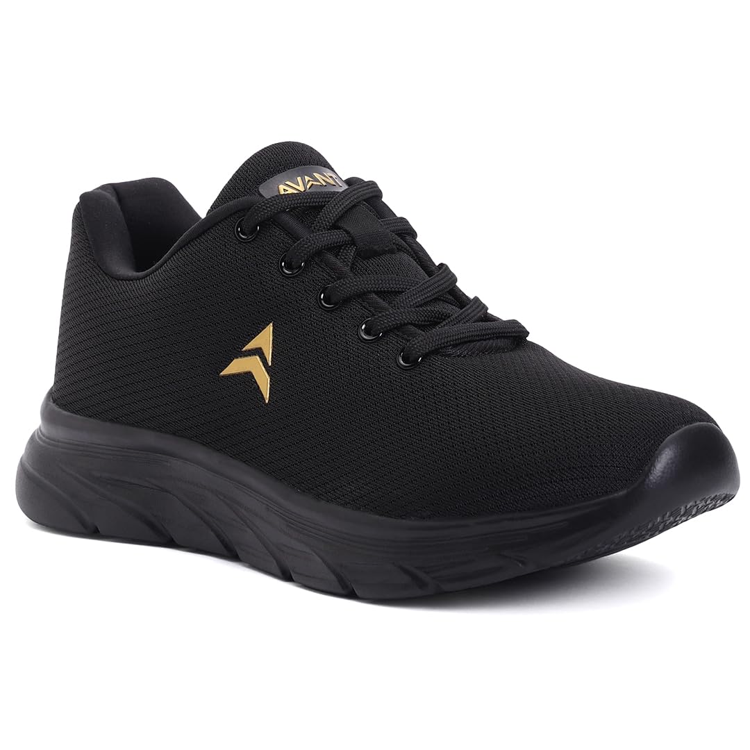 AVANT Mens Marcus Walking Shoes-Breathable Mesh, Lightweight, Multi Directional Flexibility, Shock-Absorption Technology, Enhanced Cushioning, Sports Footwear (AVMSH158CL01UK7_Black_UK 7) (B0D53VJHQJ) Amazon Price History, Amazon Price Tracker