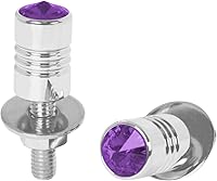 Vista 4 de Grand General 50850 - Cierre de matrícula de aluminio cromado con cristal ámbar